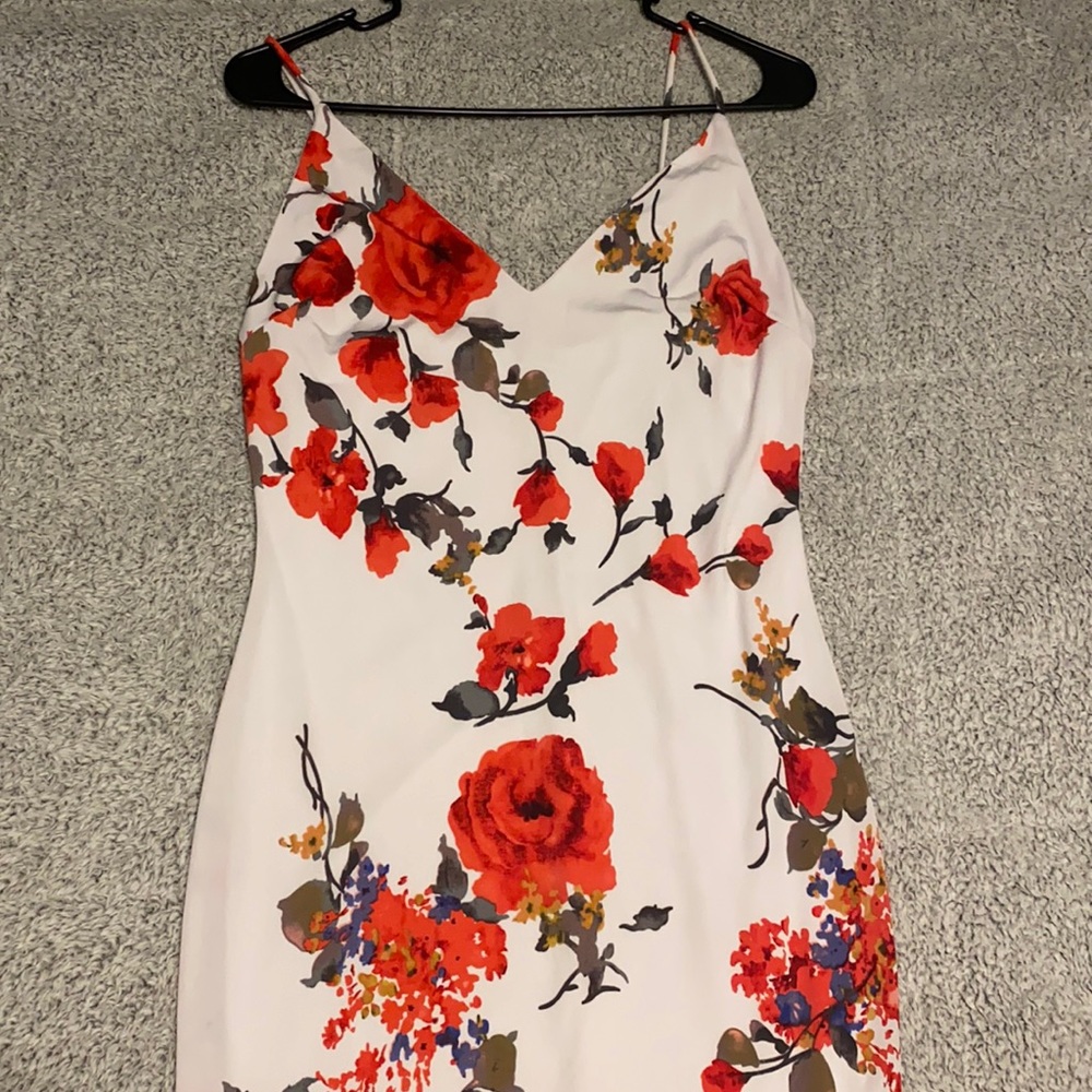Floral midi dress